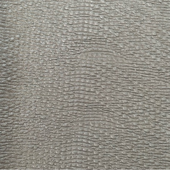 Topshop Silver Light Gray Wavy Textured Sleeveless Tank Top - Picture 5 of 8